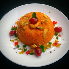 A picture of Rava Kesari.