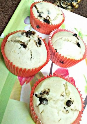 A picture of Chocochips Muffins.