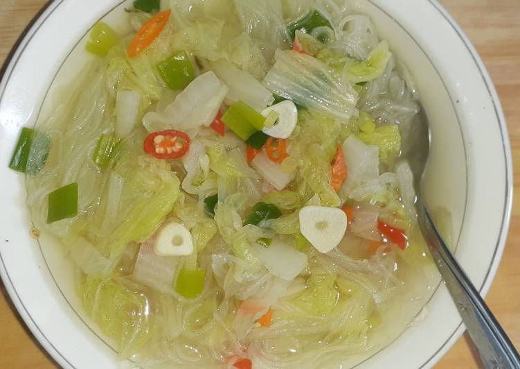 Langkah Mudah untuk Menyiapkan Mihun kuah solaria ala rani 😅 yang Bikin Ngiler