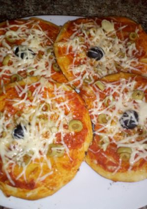 صورة لوصفة ميني بيتزا 🍕