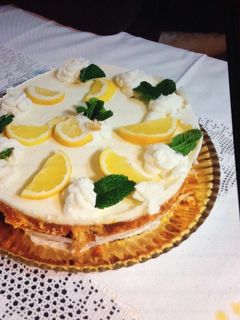 Una foto de Tarta de limón
