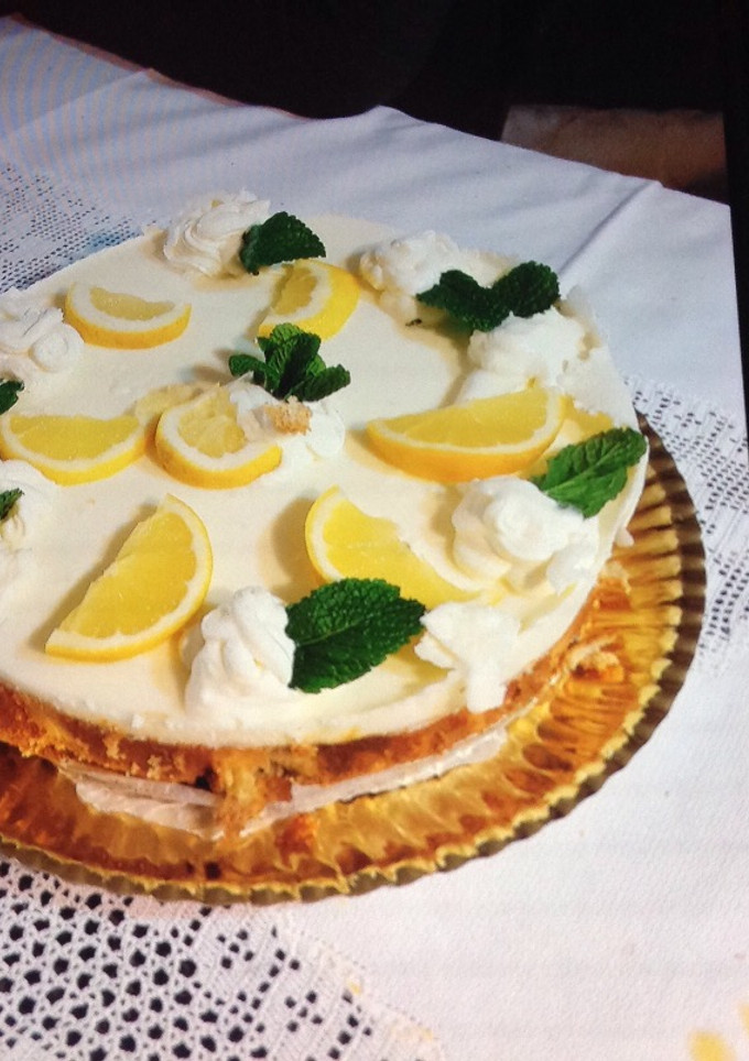 Una foto de Tarta de limón