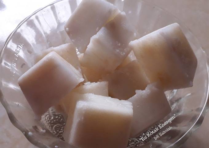 Resep Es Kotak Energen oleh Irfi Salmiah - Cookpad