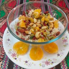Mughlai fruit Pulao A picture of Mughlai fruit Pulao.