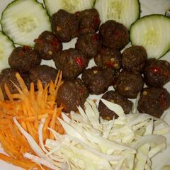 A picture of Meat balls.