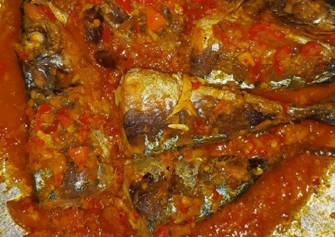 Langkah Mudah Masakan Resep Pesmol ikan kembung pedas asam