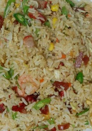 Foto resep Mixed fried rice sehat..rendah kolestrol