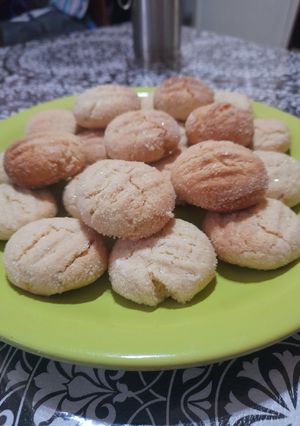 Una foto de Galletitas de limón y coco