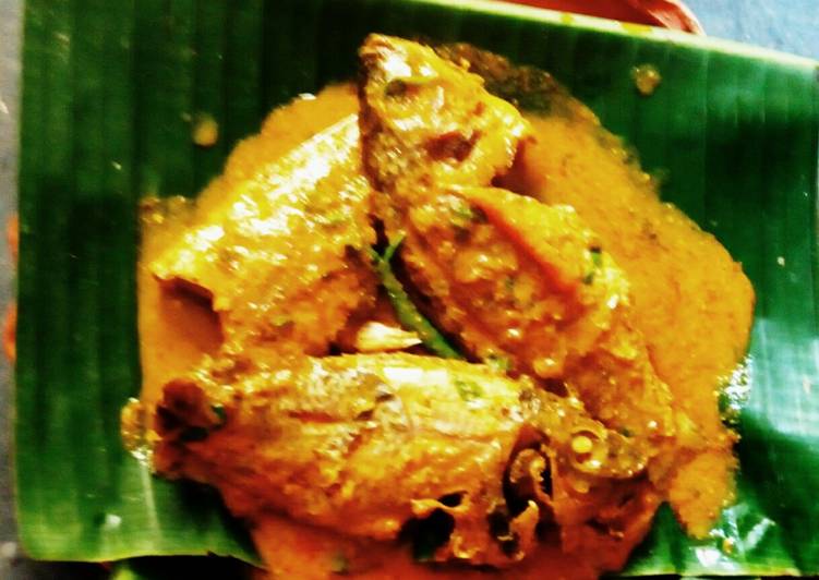 Telapia fish curry