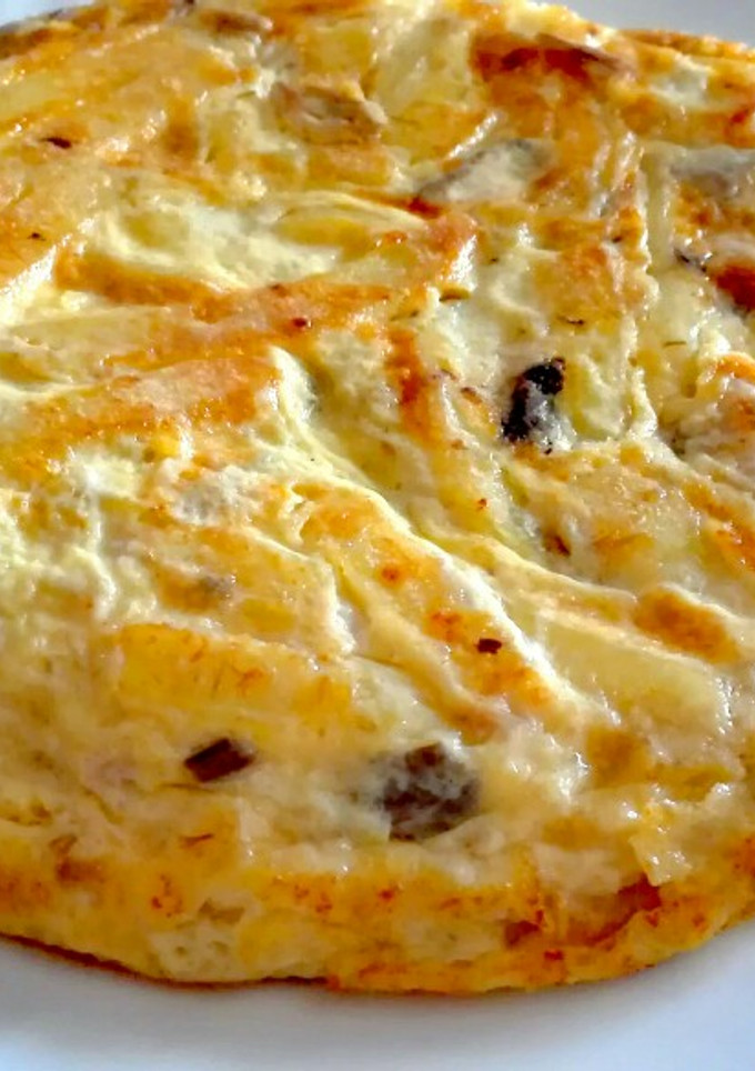 Una foto de Tortilla de patatas y caballa