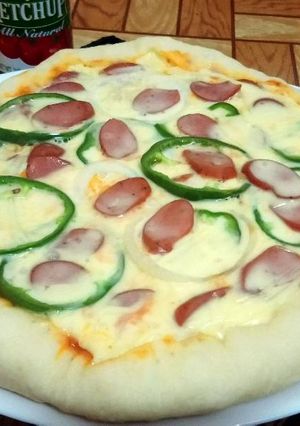 Foto resep Pizza Teflon menul