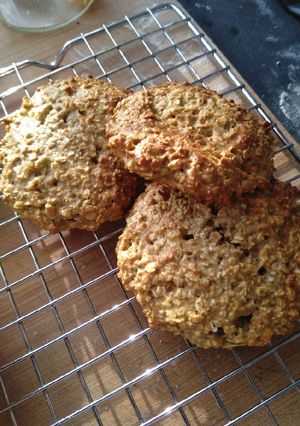 Une photo de Biscuit flocon d'avoine