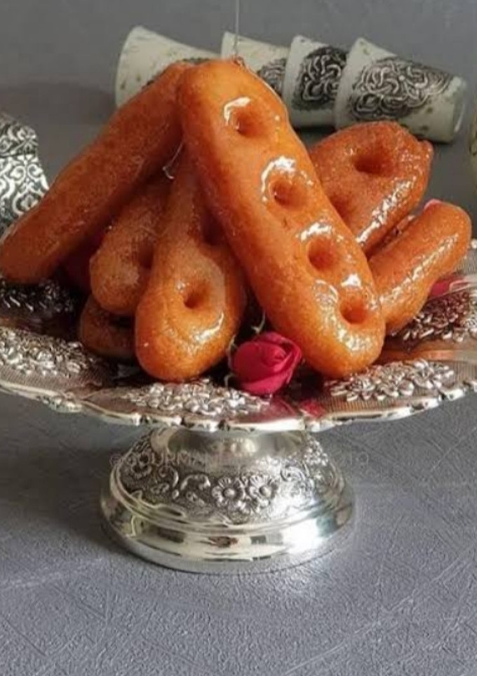 صورة لوصفة زلابية الخارڨ هدية مني لكم 💝 بمناسبة حلول شهر رمضان المبارك🌙