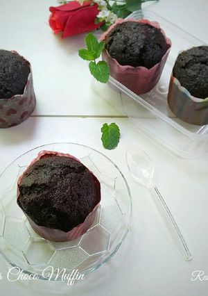 Foto resep Eggless Choco Muffin #PR_Muffin