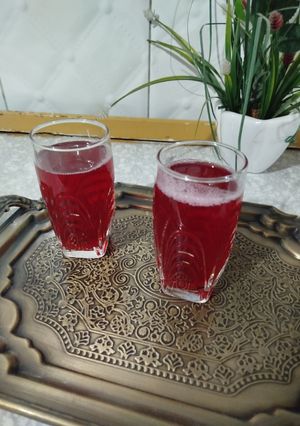 عکسی از دستور نوشیدنی سرد آلبالو