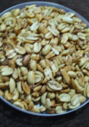 صورة لوصفة فول سوداني محمص