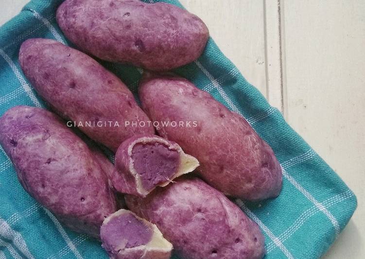 Cara Membuat Korean Sweet Potato Bread Viral yang Enak