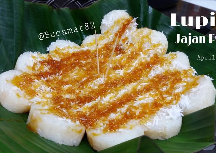 resep cara bikin "lupis" ketan