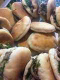 Beef Shawarma with Mini Pita Bread