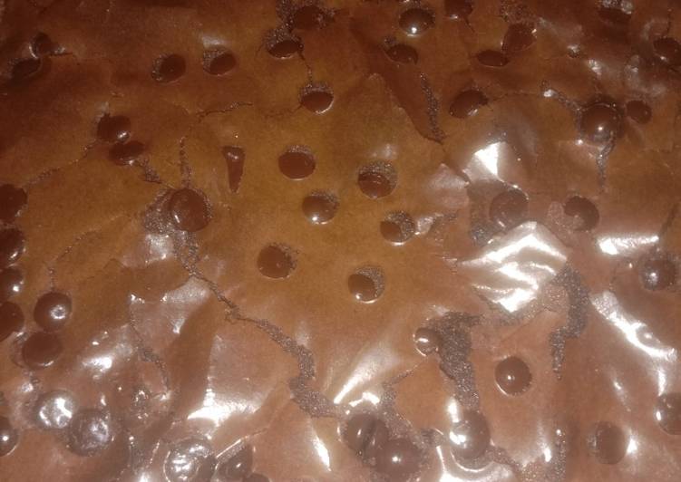 Brownies Panggang Shiny Crust