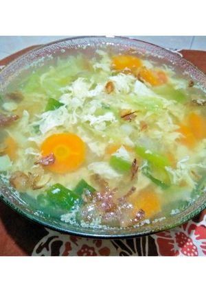 Foto resep Sop Telur Kocok (Simple, kilat dan no ribet) 😃