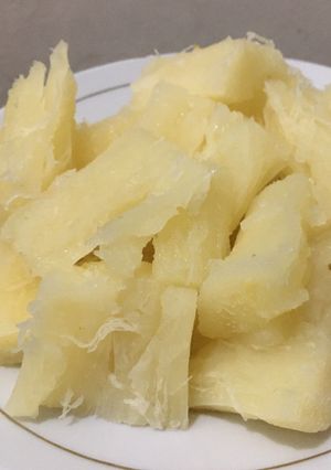Foto resep Singkong Rebus Gurih Merekah