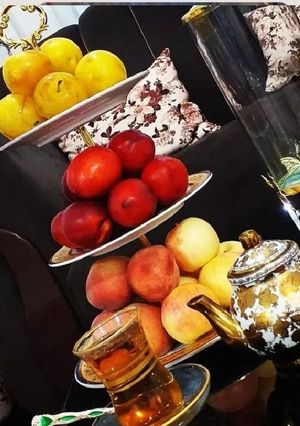 عکسی از دستور چای سیب دارچین