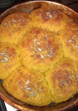 Una foto de Pan de calabaza con mix de semillas..