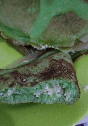 Foto resep Martabak Manis Pandan Keju Susu
