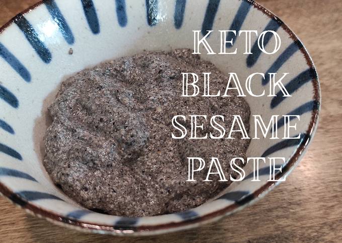 Keto Black Sesame Paste Recipe by Hungry Asian - Cookpad