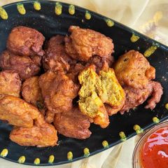 A picture of Pumpkin pakoda.