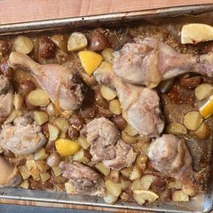 A picture of Honey Lemon Garlic Chicken.