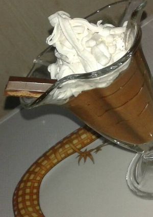صورة لوصفة اسهل طريقة لعمل مووس الشوكلاته اللذيذ
