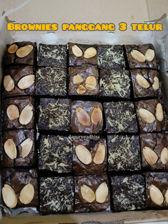 Foto resep Brownies panggang 3 telur
