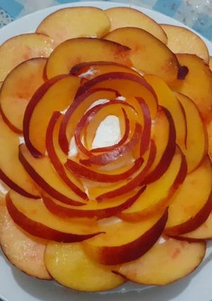 Foto di Cheesecake alla pesca