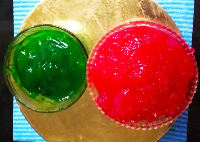 Recipe of Homemade Cake Deserts Icing Gel