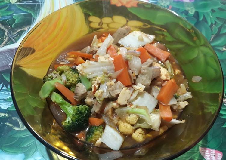 Resep Capcai Tofu Anti Gagal