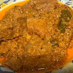 A picture of Achari fish.