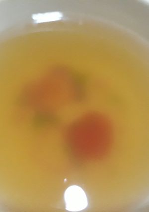 A picture of Pineapple peel juice.