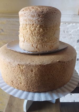 Una foto de Bizcochuelo esponjoso para tortas
