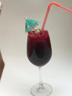 A picture of Fruity zobo.