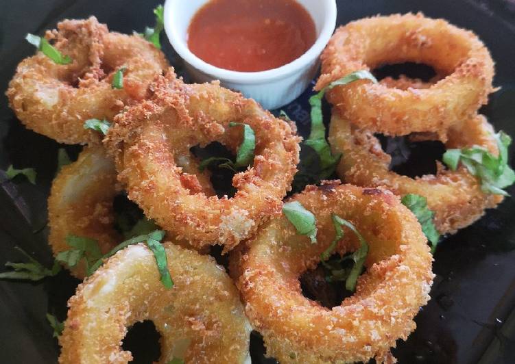 Steps to Make Super Quick Homemade Onion Rings