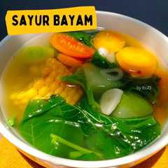 รูปของ Sayur bayam bening