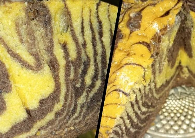 How to Make Appetizing Zebra Cake Recipe