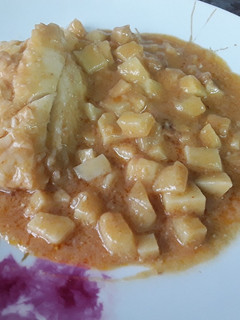 Una foto de Bacalao a la vizcaina