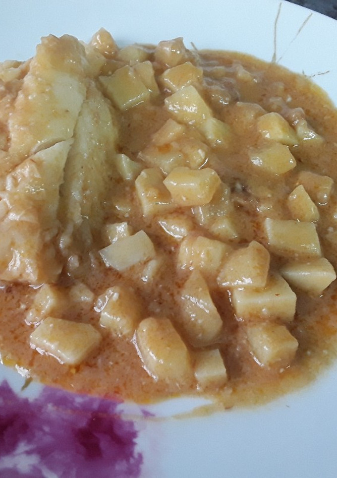 Una foto de Bacalao a la vizcaina