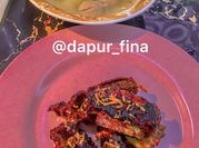 Gambar daging iga sapi bakar pedas