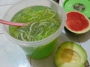 Gambar es melon serut marjan