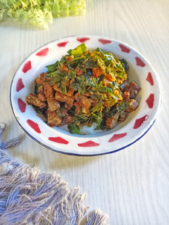 Foto resep Tumis Tempe Daun Melinjo