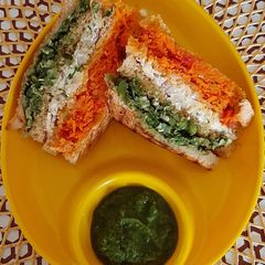 A picture of Tiranga Sandwich.